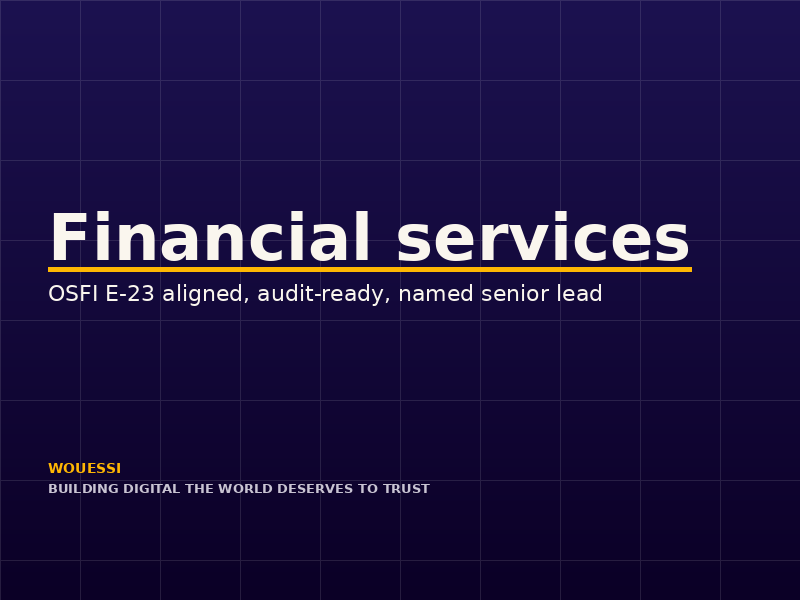 Secteur : Services financiers